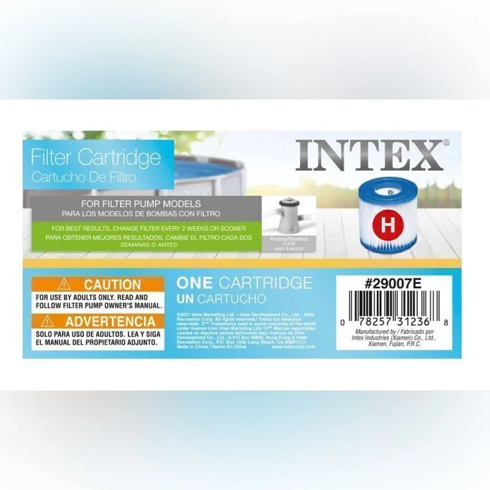 Intex Krystal Clear Pool Filter H-4 pack - Picture 2 of 7